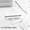 40/50Pcs/Box Reusable Self-Adhesive False Eyelashes Glue Strip Eyelash Glue-Free Lash Adhesive Tape Professional Makeup Tools