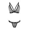 Vogue Women Ladies Letter Push Up Sleepwear Нижнее белье G-String Thong Bra Нижнее белье Комплект бикини Корсет Сексуальный Спорт