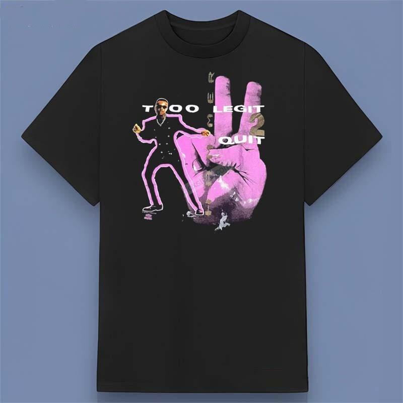 Hot Mc Hammer 2 Legit Quit Rap T Shirt Funny For Friend All Size S 4xl