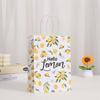 6pcs Tropical Summer Lemon Theme Candy Snack Biscuit Handheld Gift Bag Wedding Birthday Anniversary Celebration Party Supplies