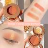 Прочные водонепроницаемые косметические инструменты для макияжа глаз, цветные тени для век для ежедневного макияжа