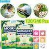 Sumifun 120/240 шт. Детские мультяшные наклейки от комаров, безвредные для взрослых, летний уличный предмет первой необходимости, пластыри от укусов комаров
