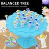 Fun Frog Balance Tree Children Montessori Math Toys Balancing Board Game Parent-child Interaction Tabletop Balance Game Toy Gift