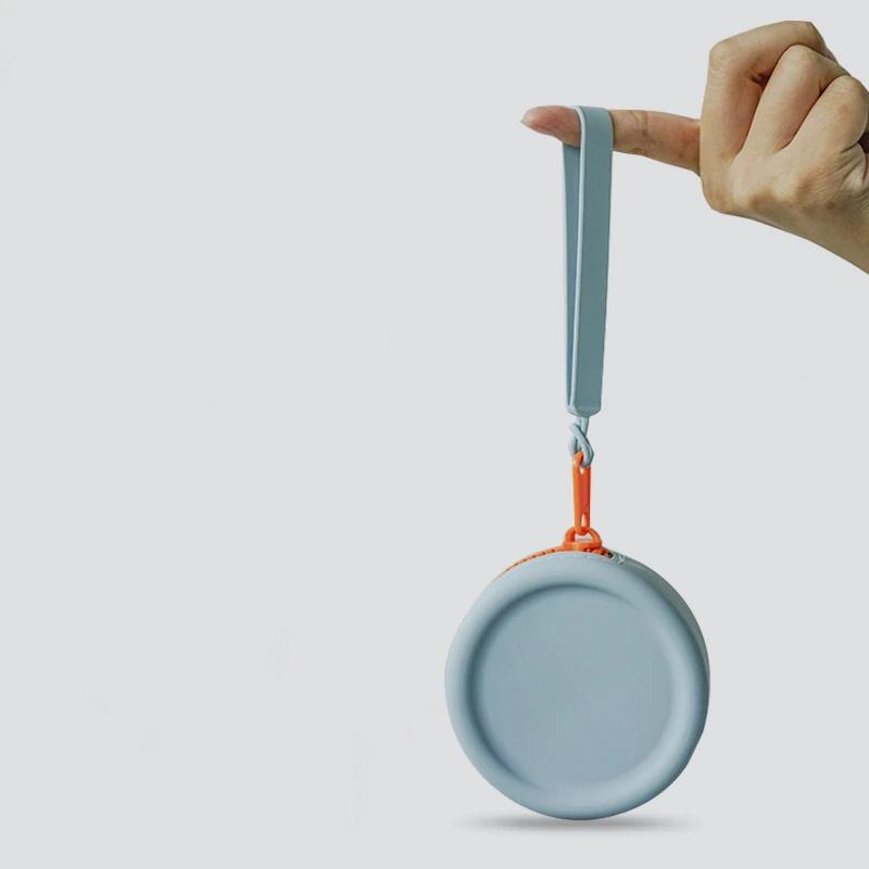 Популярный силиконовый кошелек для монет Мини-кошелек Сумка Однотонный Женский Девочкам Чехол для ключей и наушников Детский подарок