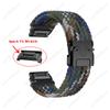 20/22/26mm Quick Fit Strap for Garmin Fenix 8 43 51mm 7X 7 Pro Fenix 6X 6 5X 5Plus Tactix 7 Parachute Style Band Forerunner 965