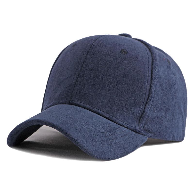Унисекс Замшевая Бейсболка Регулируемая Snapback Дышащая Кепка Папы Мягкая Искусственная Замша Повседневная Однотонная Спортивная Кепка для Женщин и Мужчин