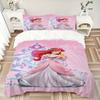 Princess Ariel'S Pink Fantasy Print 3Pcs Bedding Setduvet Cover With 2 Bedropillowcase Home Birthday Gift