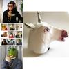 Horse Head Mask Halloween Cosplay Costume Accessory For Adults Scary And Realistic
