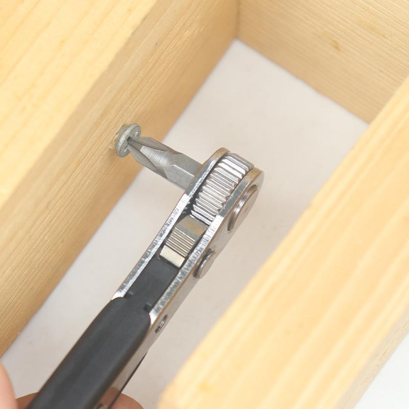 1/4 Inch Mini Ratchet Wrench Set 36 Tooth Right Angle Screwdriver Tail With Holes Small Screwdriver Set Ratchet Socket Wrench Set