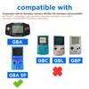 Xahpower Кабель для связи GBA SP, Кабель для связи на 2 игрока, Соединительный шнур для Nintendo Gameboy Advance SP/Gameboy Advance, 3,9 фута, Черный