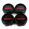 4pcs/lot Car Styling Wheel Hub Covers RAYS Emblem Tire Center Caps Car Accessories