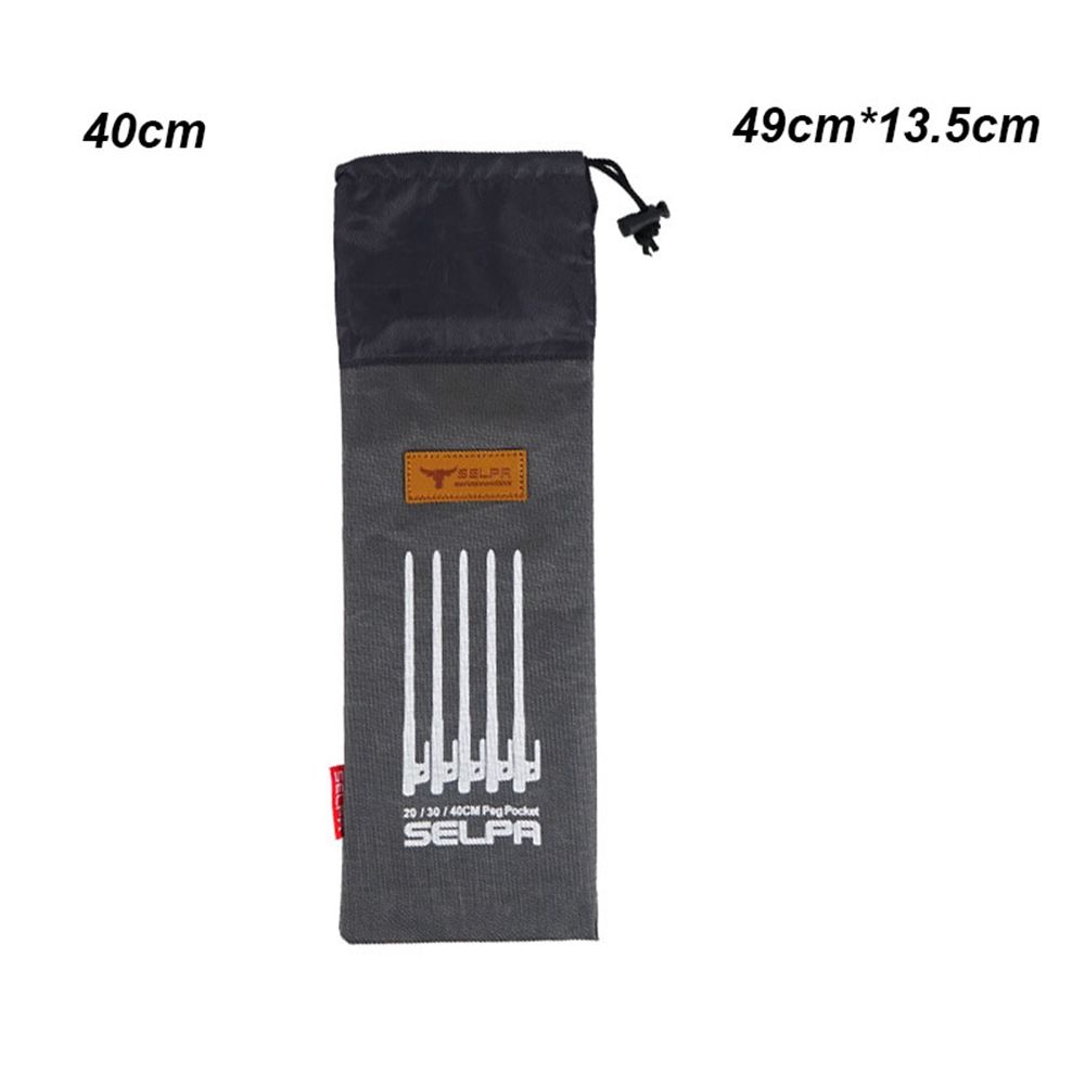Сумка для хранения принадлежностей для путешествий на открытом воздухе, сумка для колышков и палаток, карман для гвоздей/колышков, чехол