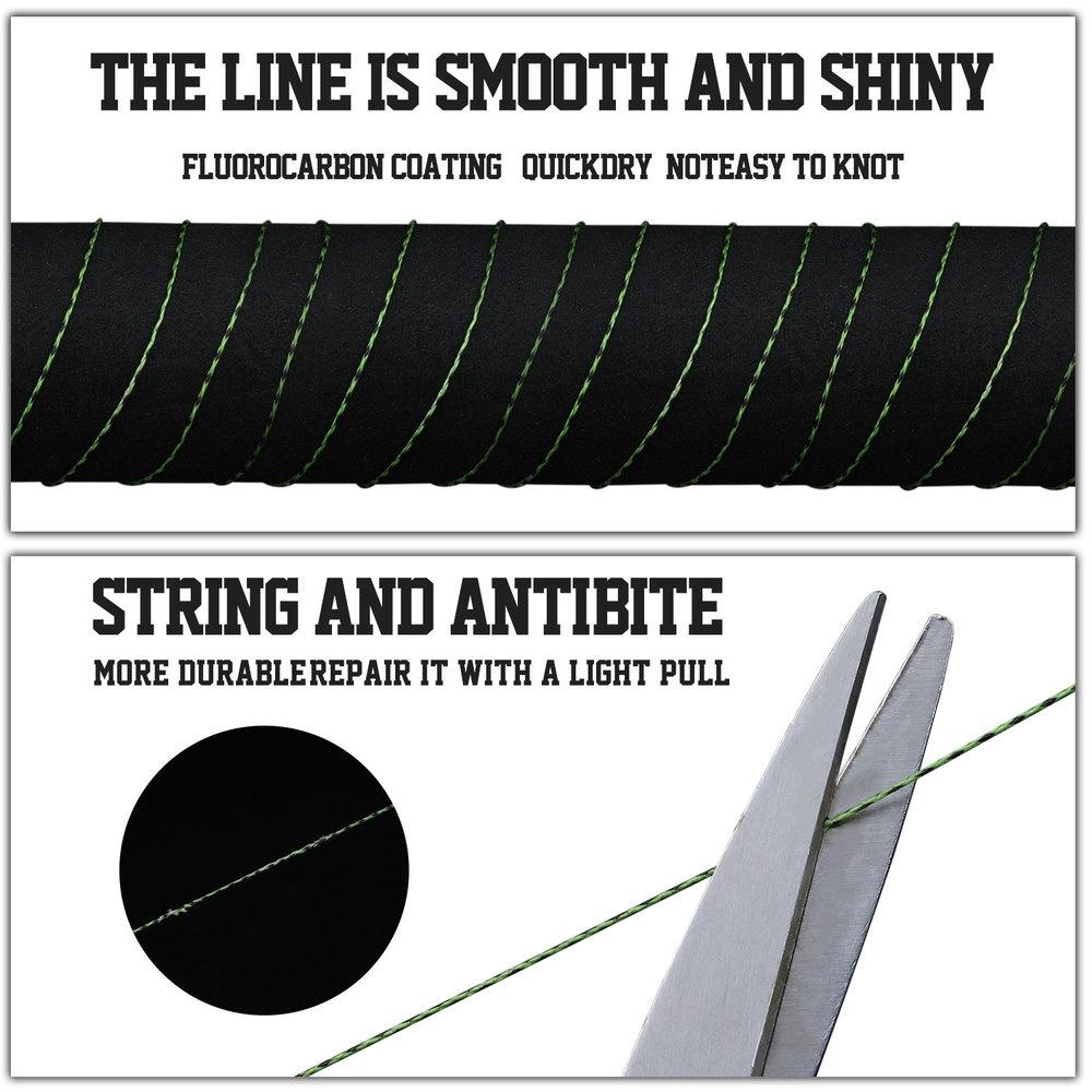 Плетеная леска 100 м, высокое качество, 4 стойки, 12-40 фунтов, гладкая плетеная монофильная леска