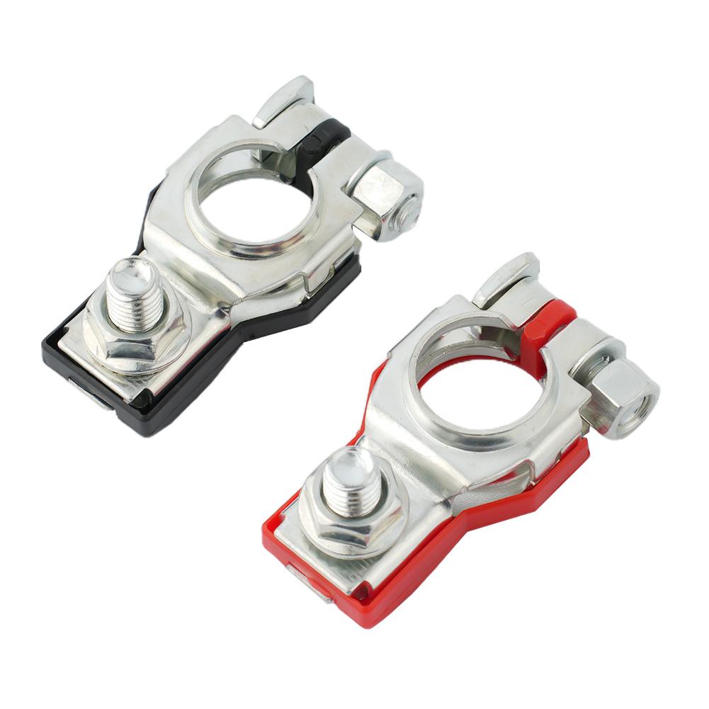 Stable Battery Terminal Connector for Positive and Negative Plates (2Pcs)
