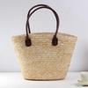 Women Shoulder Bag for Summer Straw Bag Woven Holiday Beach Bag  Simple Embroidered Handbag Large