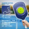 Professional Carbon Fiber Pickleball Paddle With Foam Core 5th Gen Heat-Pressed Indoor Outdoor Play