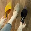Fashion Women's Slippers, Women's Outer Wear Pointed Toe All-match Non-slip Wear-resistant Sandals and Slippers