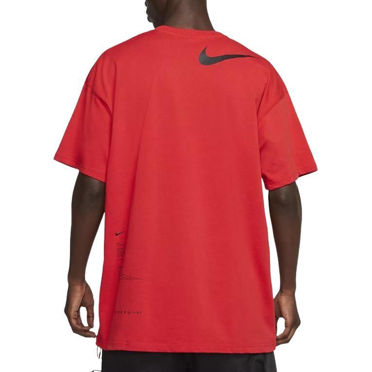 Nike Мужские футболки с круглым вырезом, умеренный прямой крой CK0717-657