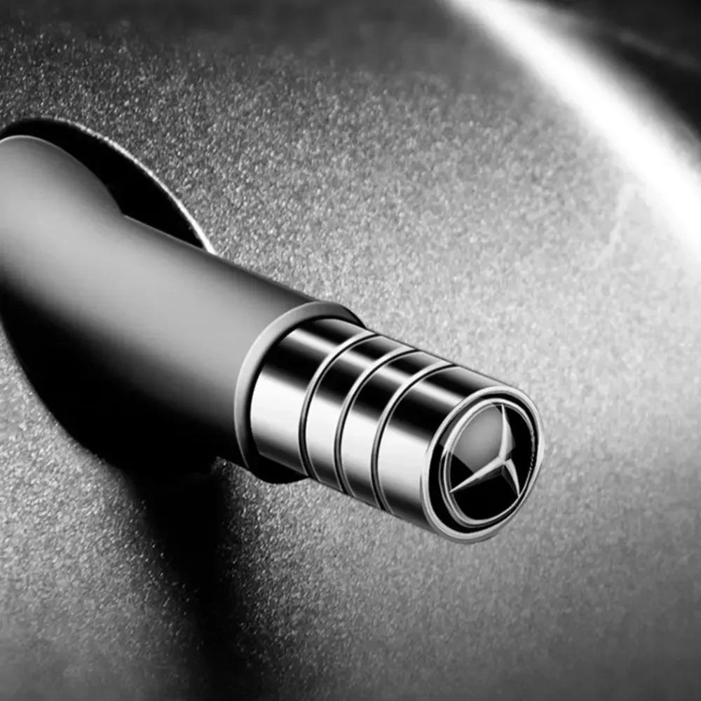 C200 E200 New 2025 For Mercedes Benz 4pcs Metal Plating Car Truck Bicycle Tire Valve Caps Rim Stem Cap Valves For Mercedes Benz