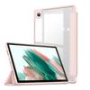 Совместимый с Samsung Tab A8 X200 10,5 дюймовый чехол для планшета - Акриловый прозрачный трехскладной противоударный кожаный чехол