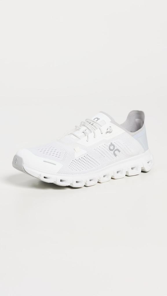 On Cloud 6 Coast White Glacier Running Size Women's Shoes, 23.5cm