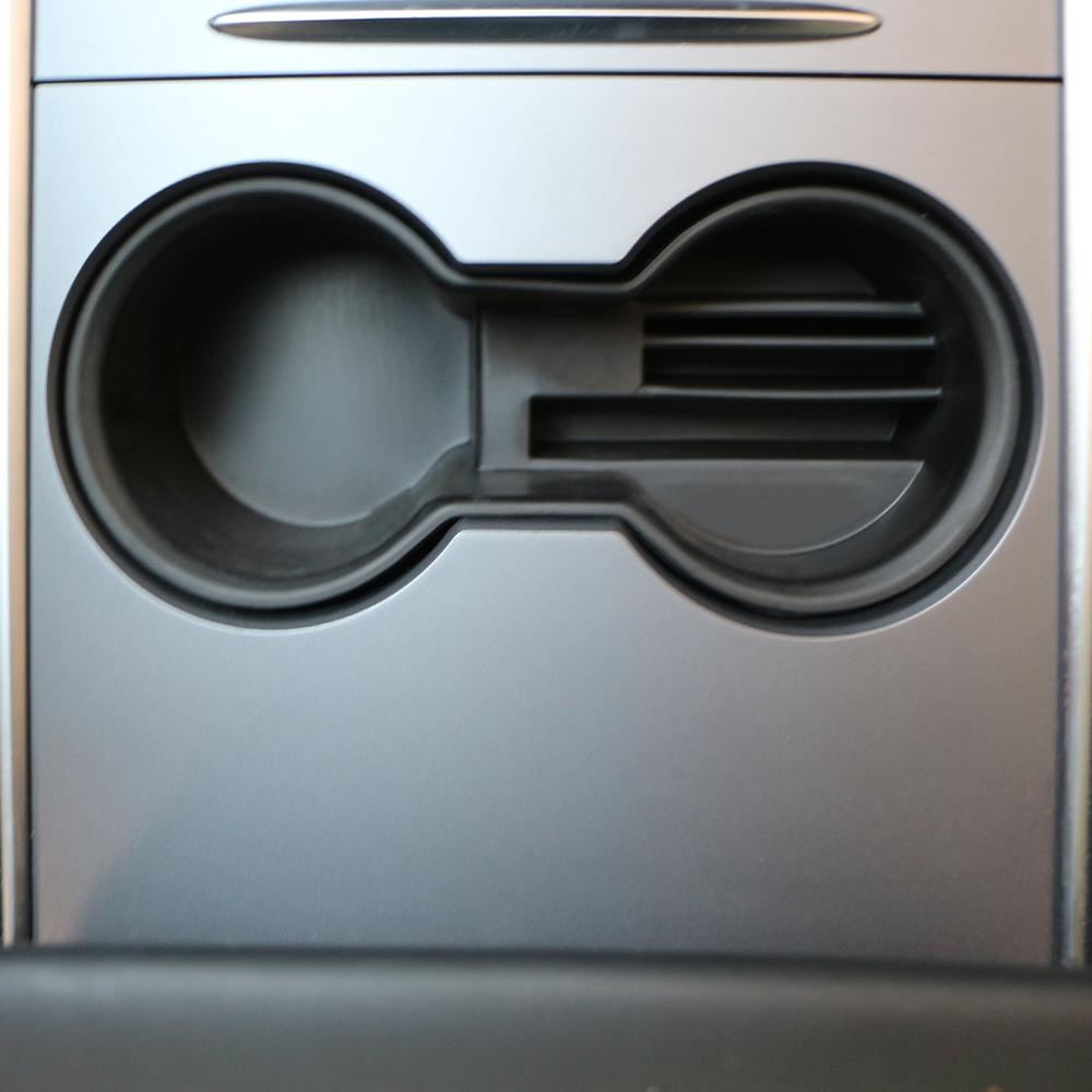For Tesla Model 3 2017-2025 for Model Y 2019-2025 Water Cup Holder Insert Ashtray Bottle Storage Box Organizer Accessories