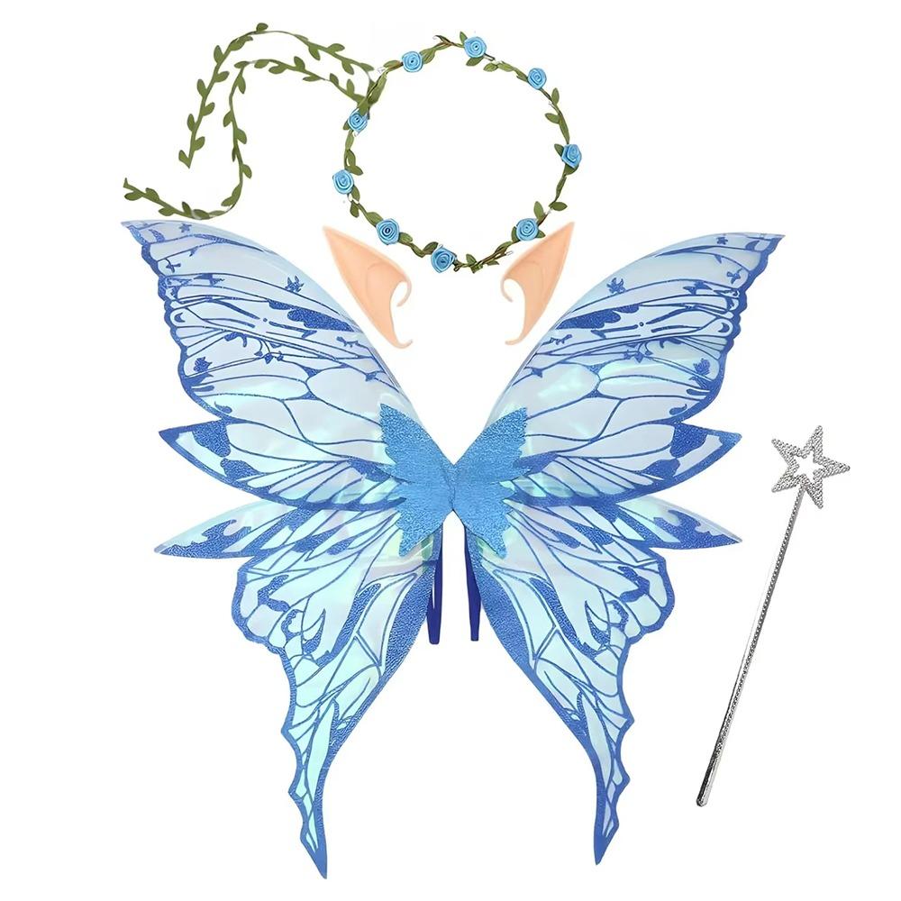 Lightweight Fairy Costume Wing Set Fluttering Wings Dress Up Wings Set Cosplay Costumes