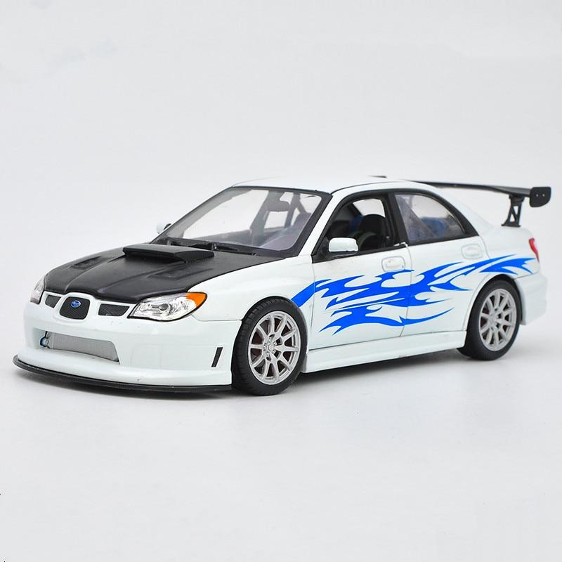 Модная распродажа 1 :24 Subaru Impreza Модель из сплава, Модель гоночного автомобиля с литьем под давлением, Изысканная коллекция, Лучший подарок, Бесплатная доставка