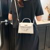 Bag Women's Summer 2025 New Lock Fashion Simple Trend Casual Women's Shoulder Bag Trend Crossbody Bag