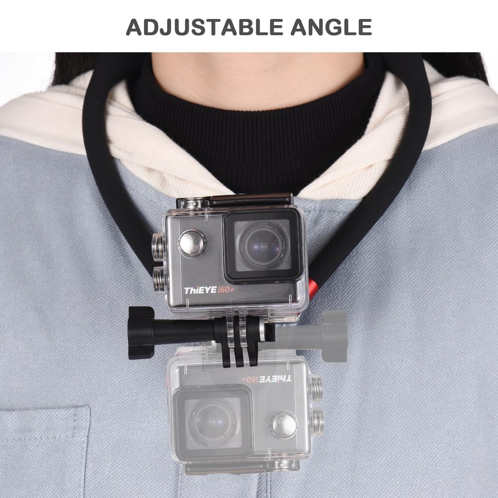 Нагрудный держатель для спортивной камеры, крепление на шею для смартфона, нагрудный держатель с адаптером для крепления экшн-камеры