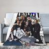 Kpop Group Lngshot  Throw Blanket for Couch  Fuzzy Soft Plush Blanket 50x60 Inch Multiple Sizes Bedspreads for All Seasons