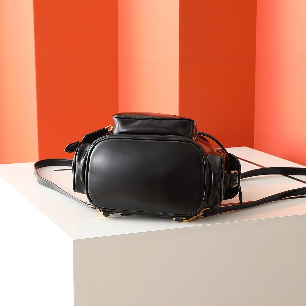 Новый холщовый рюкзак Miao miu 2025, большая вместимость, премиальное качество, универсальный, портативный, для плеча, для путешествий, для ежедневных поездок