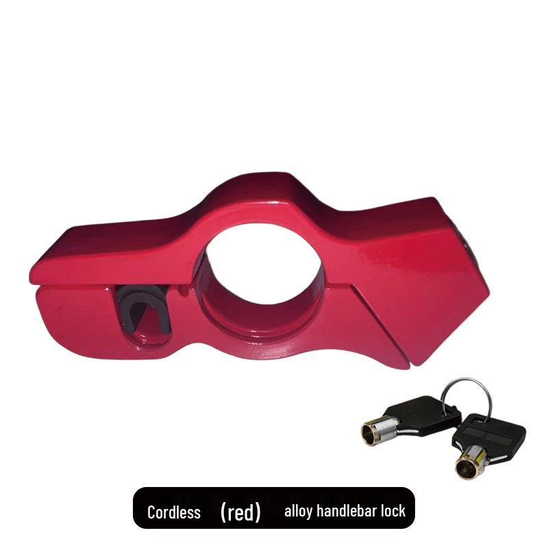 Универсальный противоугонный замок на руль из алюминиевого сплава для электромобилей
