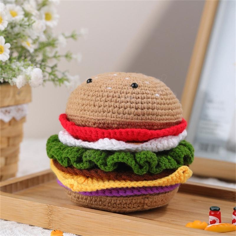 DIY Animals Crochet Starter Kits Plant Crochet Yarn Set Beginners Crochet Kits Learn to Crochet Set by English Video