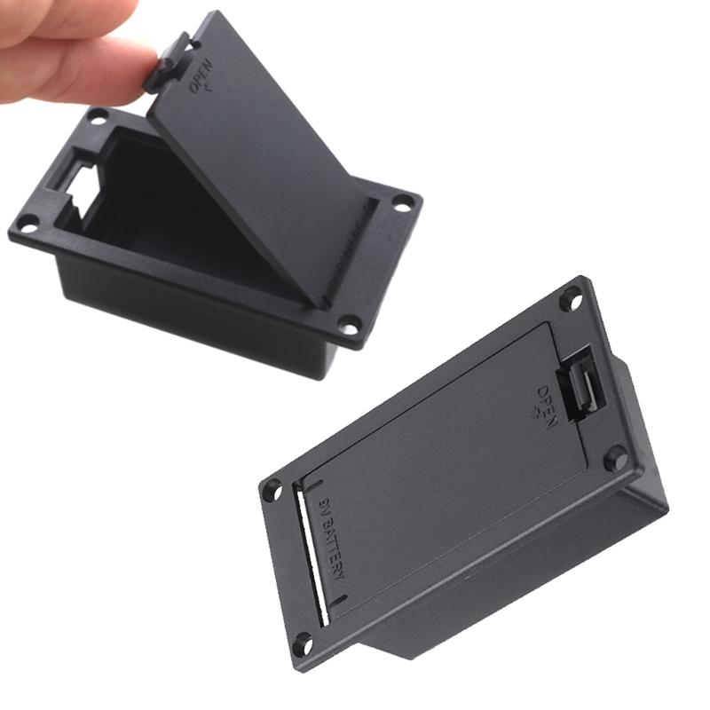 Battery Case Box 9V Battery Compartment for Electric Guitar Bass Accessories