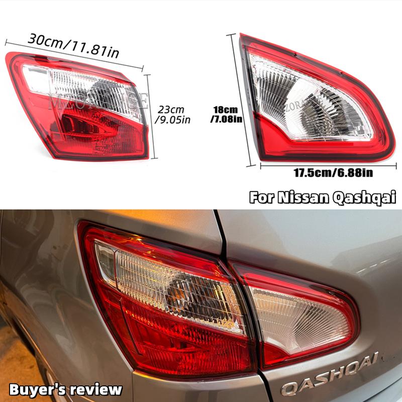 Автомобильный внешний задний фонарь для Nissan Qashqai 2008-2015, версия ЕС, тормозные противотуманные фары, аксессуары, автомобильные предупреждающие ходовые огни