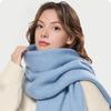 Women Scarf Extra Large Blanket Shawl Wrap Solid Color Oversized Thickened Winter Warm Shawl Wrap Cold Weather Accessory