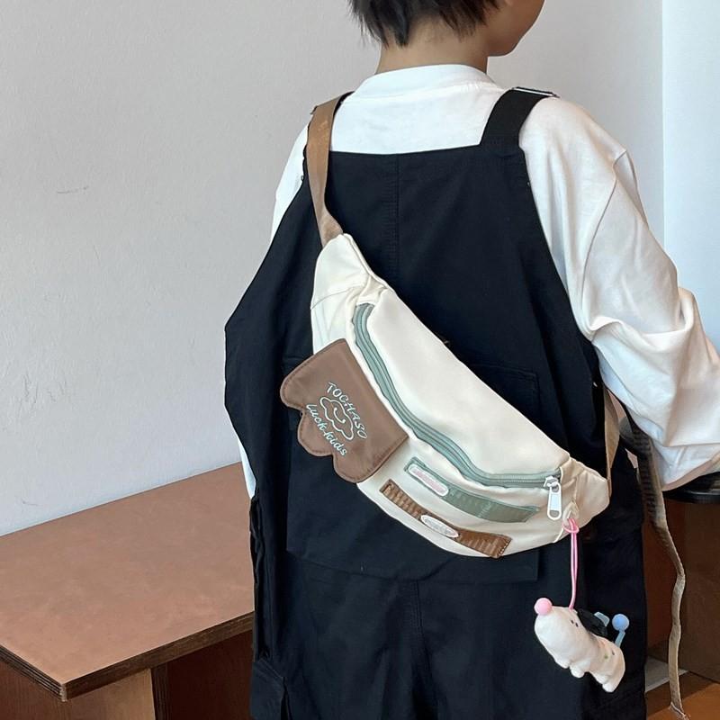 Adorable And Lightweight Nylon Crossbody Bag For Kids Stylish Shoulder Backpack