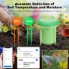 Tuya ZigBee smart Soil Tester Temperature and Humidity Sensor IP66 Grade Waterproof Plant Monitor Support Alexa Google Assistant