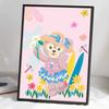 DIY Diamond Painting Cute Little Bear Cross Stitch Kit Mosaic Art Diamond Painting Full Circle Diamond Home Decoration