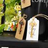 20pcs Skeleton Key Bottle Opener with Card Tag Bridal Shower Party-Favor Souvenir-Gift for Guests Wedding Party Decor
