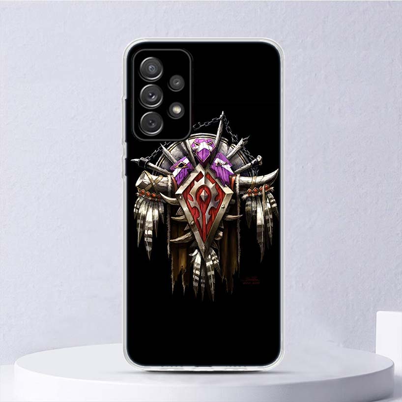 W-World Of W-Warcraft W-Wow Мягкий чехол для Samsung Galaxy A16 A26 A36 A56 A15 A14 A13 A55 A54 A53 Чехол для телефона A25 A35 A24 A34 A23