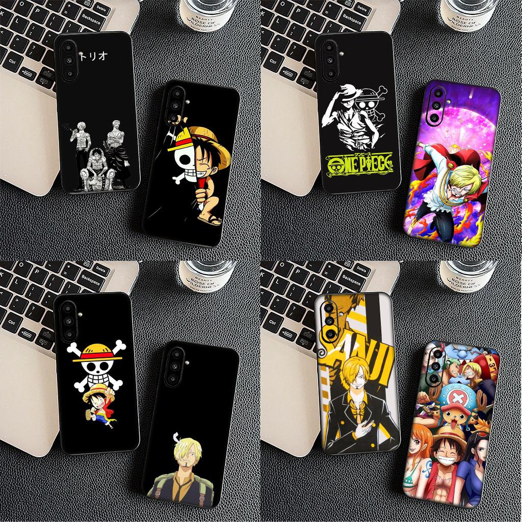 Luffy One Pieces Roronoa Zoro Sanji Phone Cover for Samsung Galaxy S22 S21 S20 Fe Ultra S9 Plus + A13 A22 M21 M31 M55 M15 Case