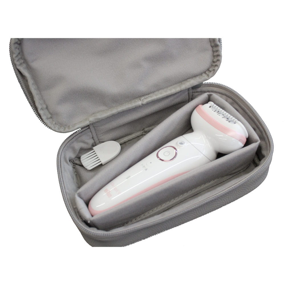 Epilator | Ses9000 Silk-Epil 9 Skinspa | Operating Time (Max) 50 Min | Number Of Power Levels 2 | Wet & Dry | White/Pink