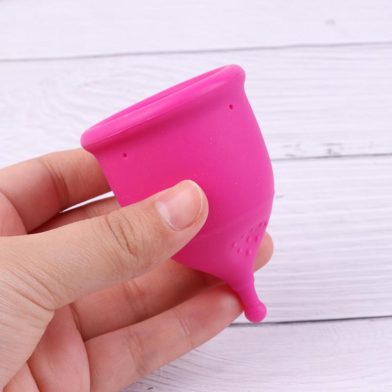 1 шт. мягкая силиконовая менструальная чаша для чувствительных женщин, многоразовая SML