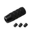 YourKit Shift Knob Extension Aluminum Universal Car ATV MT Gear Knob Custom Parts (Black)
