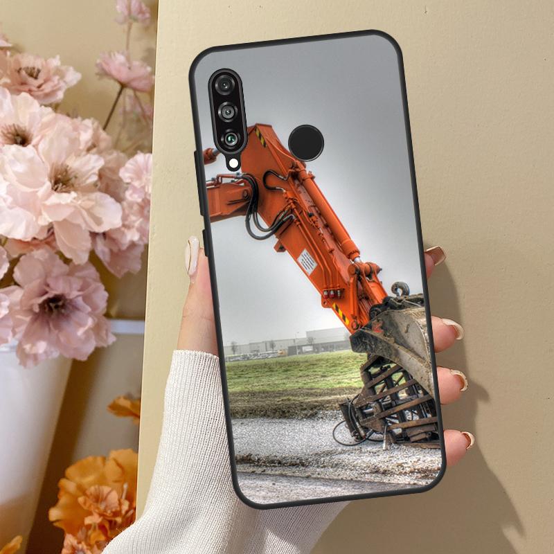 Чехол для экскаватора Honor 50 8X 9X 10i для Huawei P50 Pro P20 P40 P30 Lite P Smart 2021 Nova 5T