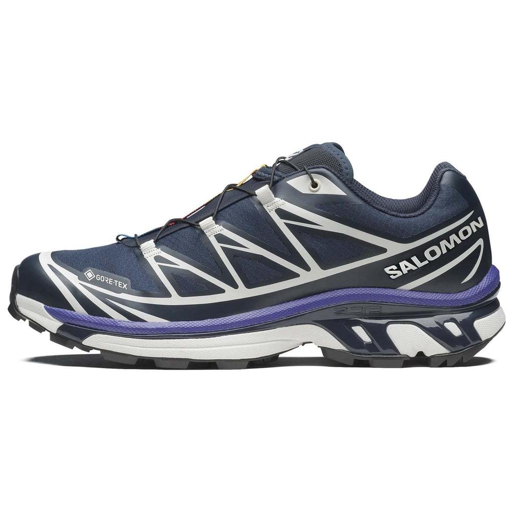SALOMON XT-6 Gore-Tex Универсальная Удобная Ткань Синтетическая Кожа Нескользящая Прочная Водонепроницаемая Низкая Обувь для Бега Мужские Кроссовки 477325