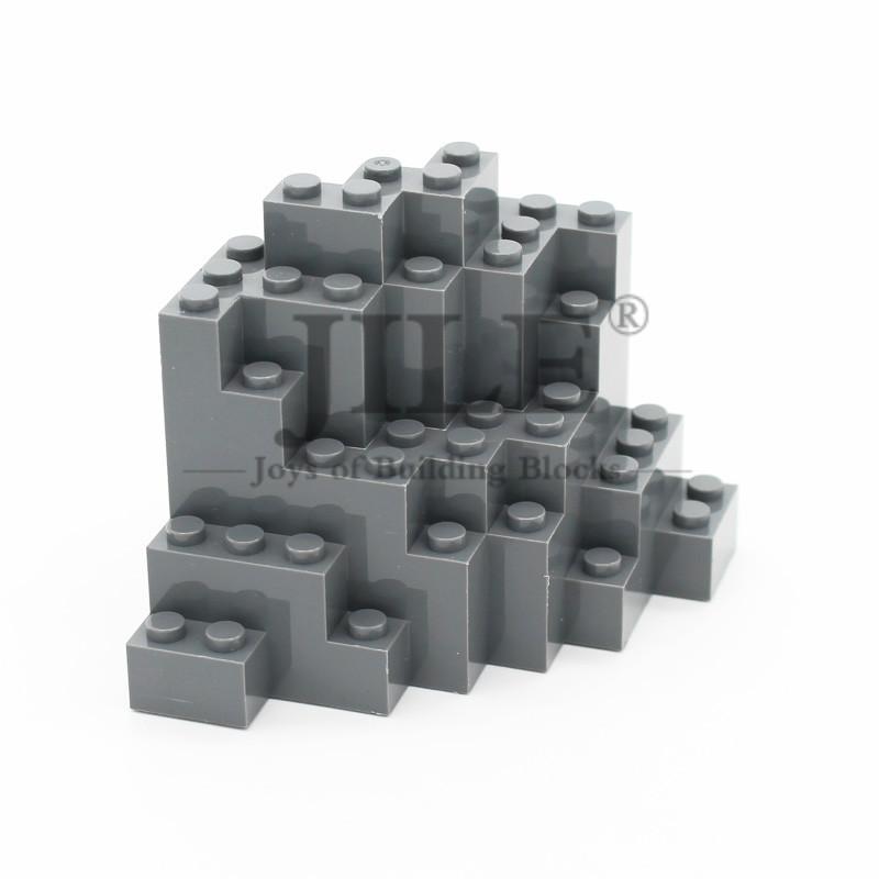 Moc Rock Panel Rockery Mountain DIY City Street View Bulk Building Blocks Bricks Set Compatible with Assembles Particles Toys