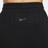 Nike Принт логотипа, облегающие спортивные брюки на шнурке, женские брюки, черные DM7038-010